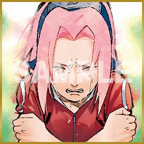 豆ガシャ色紙 