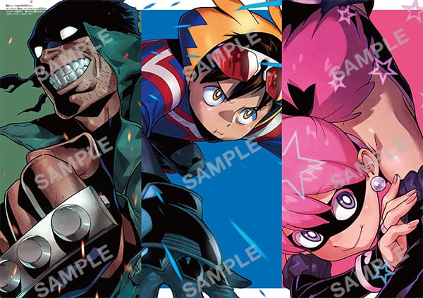 『ヴィジランテ --僕のヒーローアカデミア ILLEGALS-』描き下ろしポスター