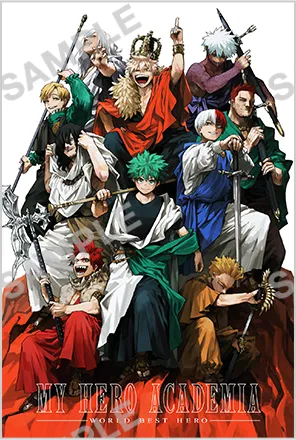 新十傑-WORLD BEST HERO-ポストカード